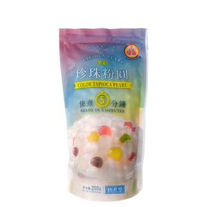 WuFuYuan Boba till Bubble Tea (Tapiokapärlor Färger) 250g