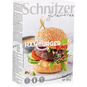 Schnitzer Hamburgerbröd Glutenfri EKO 125g