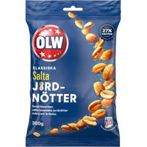 OLW Jordnötter Salta 300g Olw