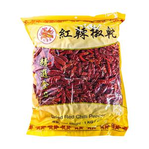 Golden Lily Torkade Röda Chilis, Tien Tsin 1kg