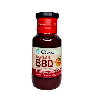 O'Food Gochujang & Bulgogi Marinad för Koreansk BBQ