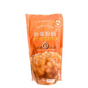 WuFuYuan Boba till Bubble Tea (Guldiga Tapiokapärlor) 250g