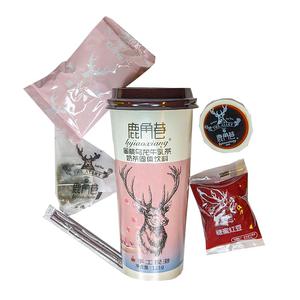LJX Bubble Milk Tea Oolongte & Honung med Azukiboba