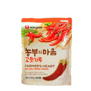 Nongshim Gochugaru (chiliflingor utan kärnor) 500g