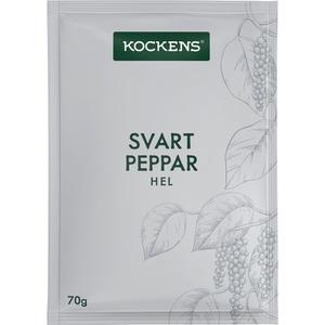 Kockens Svartpeppar hel 70g