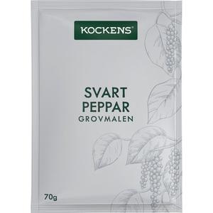 Kockens Svartpeppar grovmalen 70g