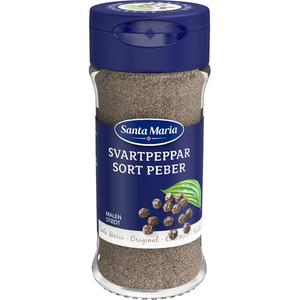 Santa Maria Svartpeppar Malen 31g