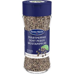 Santa Maria Svartpeppar Grov Mellanburk 59g