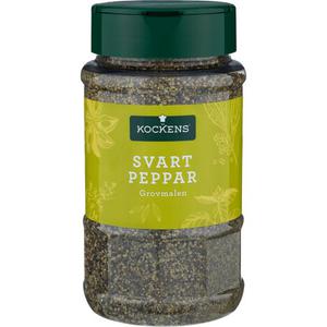Kockens Svartpeppar Grovmalen 255g