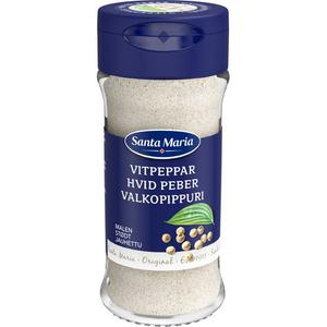 Santa Maria Vitpeppar Malen 35g