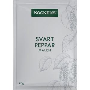 Kockens Svartpeppar malen 70g
