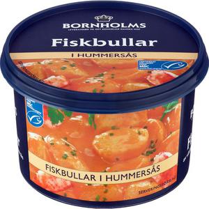 Bornholms Fiskbullar I Hummersås MSC 375g