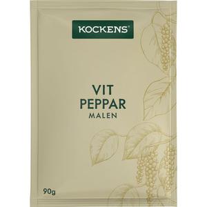 Kockens Vitpeppar malen 90g
