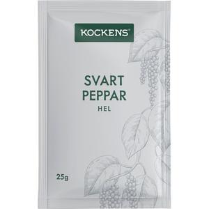 Kockens Svartpeppar hel 25g