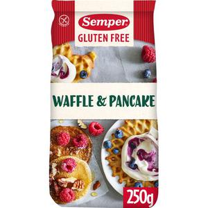 Semper Våffel- & Pannkaksmix Glutenfri 250g
