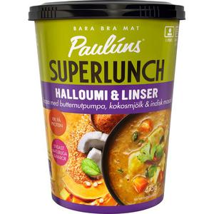 Paulúns Soppa Halloumi &Linser 475g