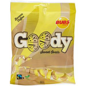 Bubs Godis Goody Banana & Toffee Fairtrade 175g Bubs