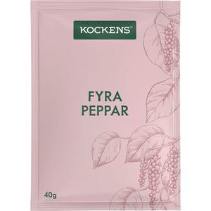 Kockens Fyra Peppar 40g