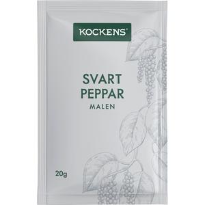 Kockens Svartpeppar malen 20g