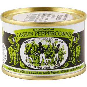 Madagascar Green Peppercorns Grönpeppar i Lag 30g