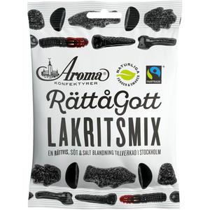 Aroma Lakritsmix Rättågott Fairtrade 140g