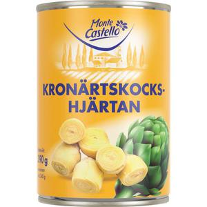 Monte Castello Kronärtskockshjärtan 390g