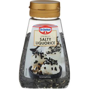 Dr Oetker Strössel Saltllakrits 90g Dr. Oetker