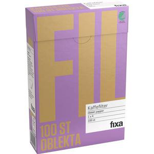 Fixa Kaffefilter 1X4 100-p