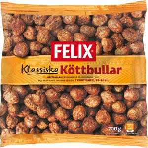 Felix Köttbullar Klassiska Frysta 700g