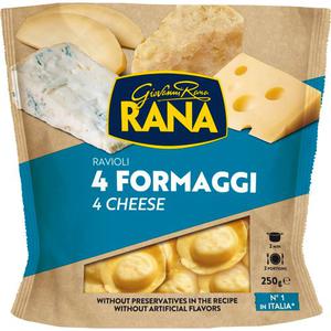 RANA Färsk Pasta Ravioli Fyra Ostar 250g Rana