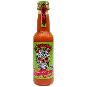 Skånsk Chili Habanero Hot Sauce Original EKO 100ml