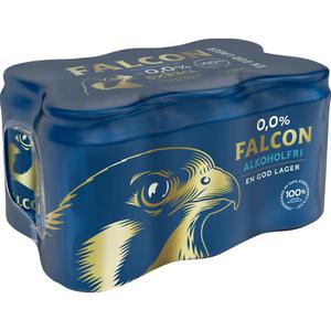 Falcon Öl Alkoholfri 0,0% 6x33cl Lager