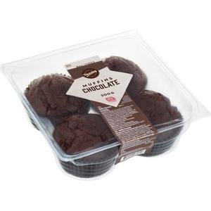 Dazzley Muffins Chocolate 4-p 300g