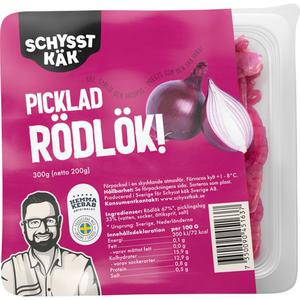 Schysst Käk Picklad Rödlök 200g