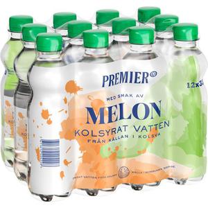 Premier Kolsyrat Vatten Melon 12x33cl
