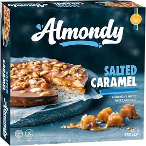 Almondy Tårta Salted Caramel Fryst 420g