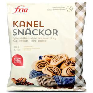 Fria Kanelsnäckor Glutenfria Frysta 280g
