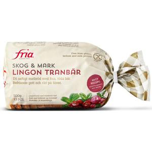 Fria Formbröd Lingon & Tranbär Glutenfri 500g