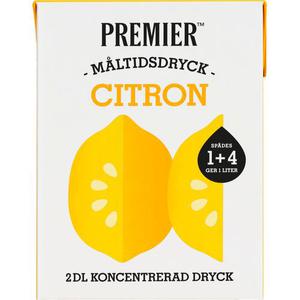 Premier Måltidsdryck Citron 2dl