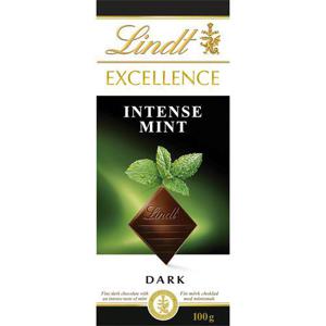 Lindt EXCELLENCE Mörk Chokladkaka Mint 100g