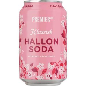 Premier Hallonsoda 33cl