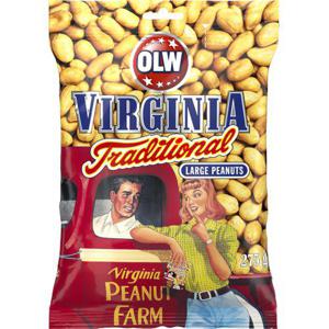OLW Jordnötter Virginia Traditional 275g Olw