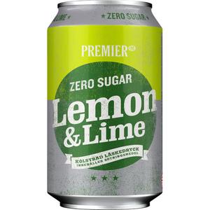 Premier Lemon & Lime Zero Sugar 33cl