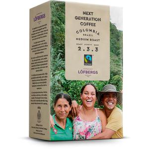 Löfbergs Kaffe Next Generation Mellanrost Fairtrade 450g
