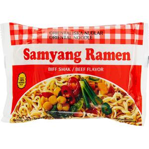 Samyang Ramen Snabbnudlar Biffsmak 85g