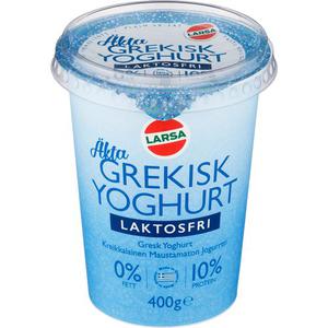 Larsa Foods Grekisk Yoghurt 0% 400g