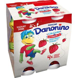 Danonino Drickyoghurt Jordgubb 4x100g