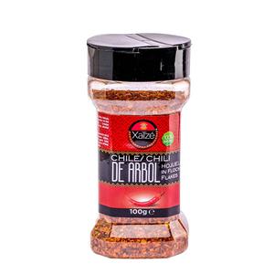 Xatze Torkad Chili de Arbol i Kryddburk 100g