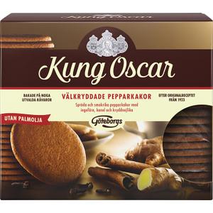 Kung Oscar Pepparkakor Välkryddade 300g Göteborgs