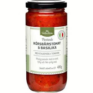 ICA Selection Pastasås Körsbärstomat & Basilika